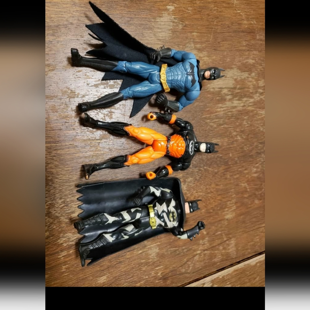Lot of 3 Batman Toy Figures